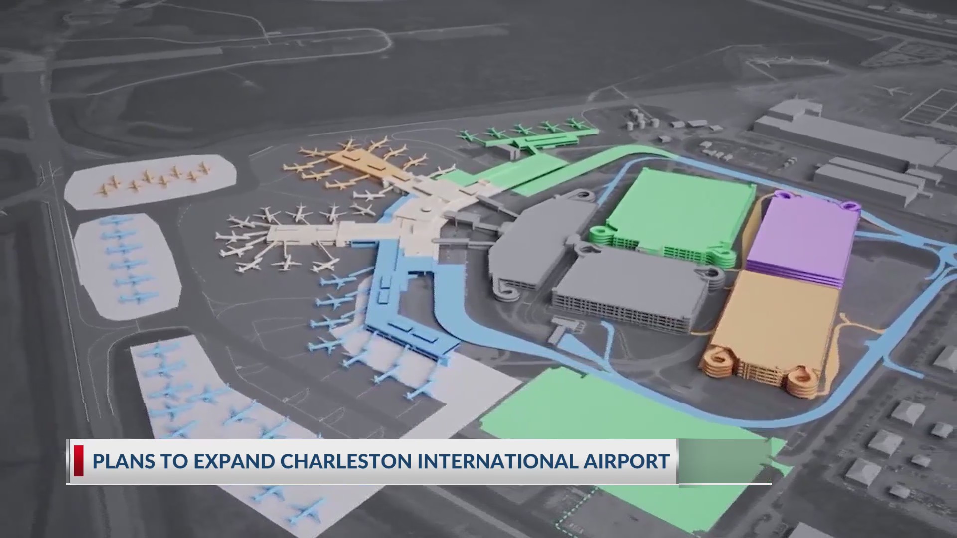 Charleston International Airport reveals expansion plan – WCBD News 2