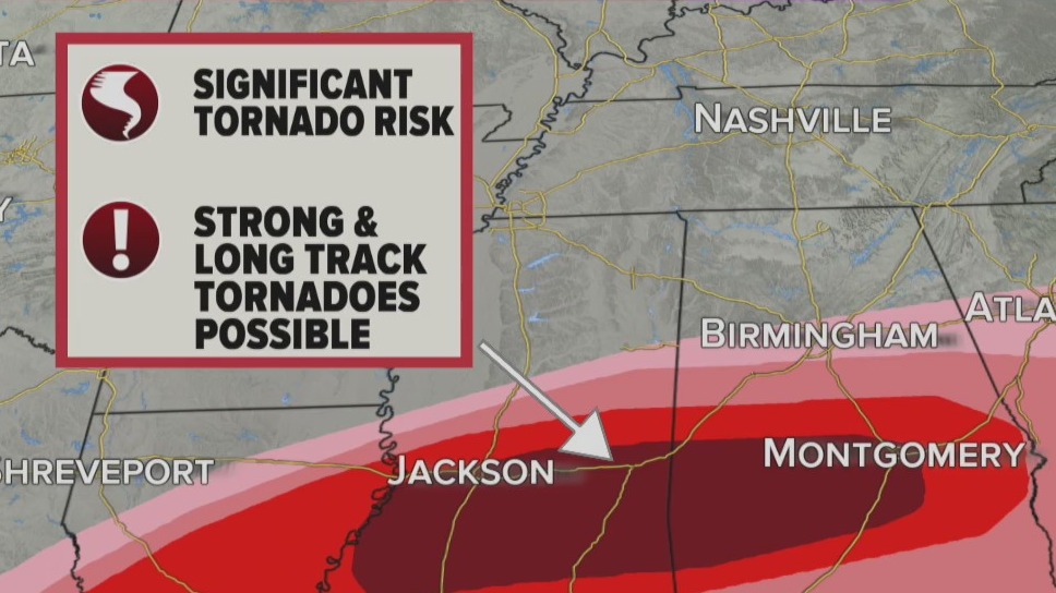 More severe storms, tornado threat for deep South | NewsNation Prime ...