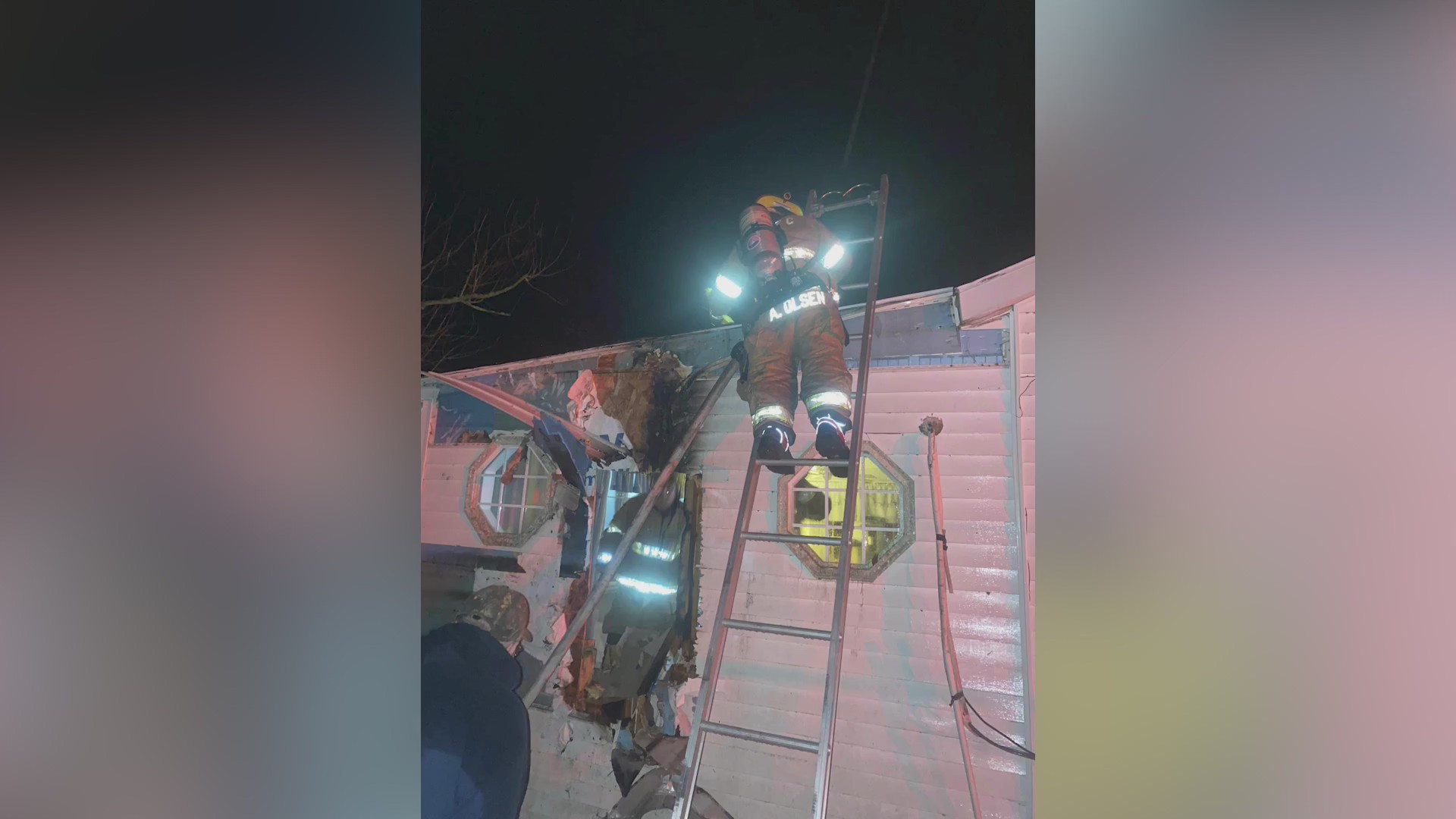 House fire on Ridge Road in Chincoteague