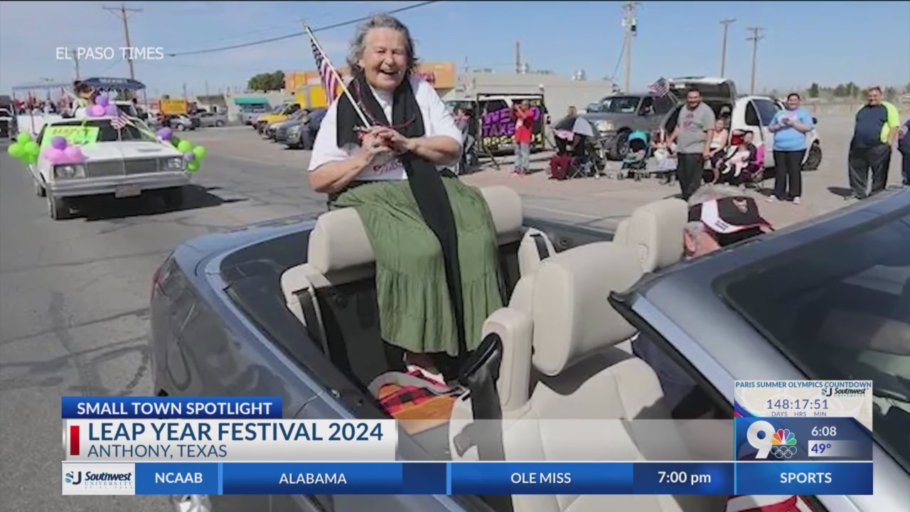 SmallTown Spotlight Anthony, Texas Leap Year Festival 2024 KTSM 9