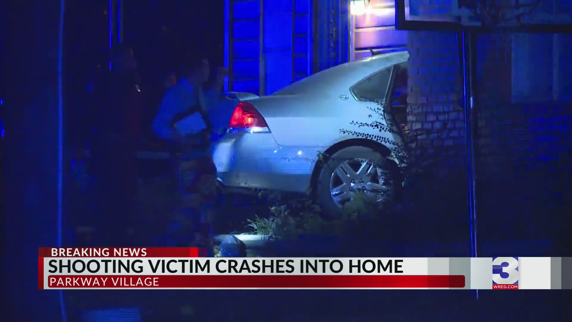 Man shot, crashes into house in Parkway Village – WREG.com