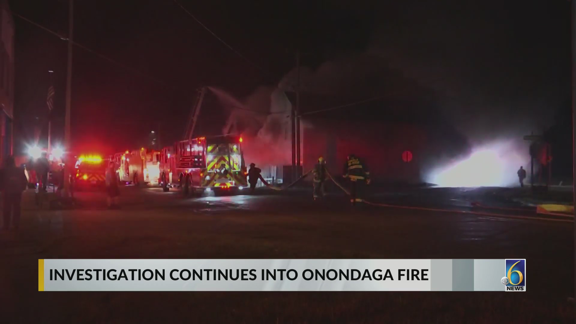 Multiple fire crews respond to the burning Onondaga Tavern – WLNS 6 News