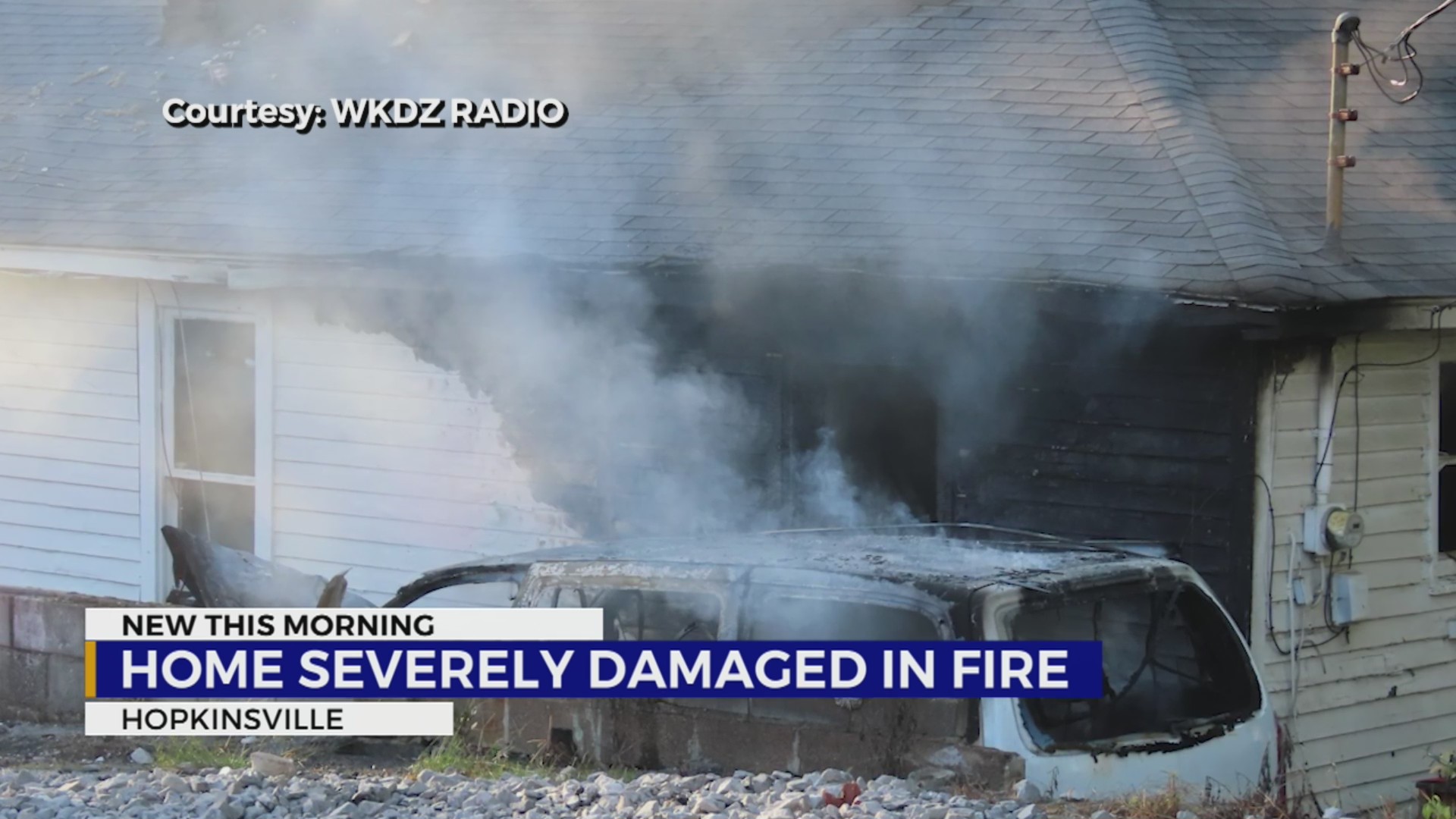 Hopkinsville home severely damaged in fire WKRN News 2