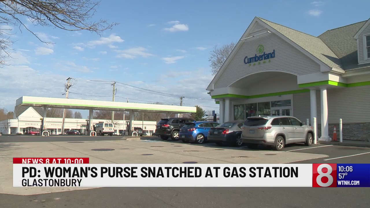 Glastonbury PD Woman’s purse snatched at gas station