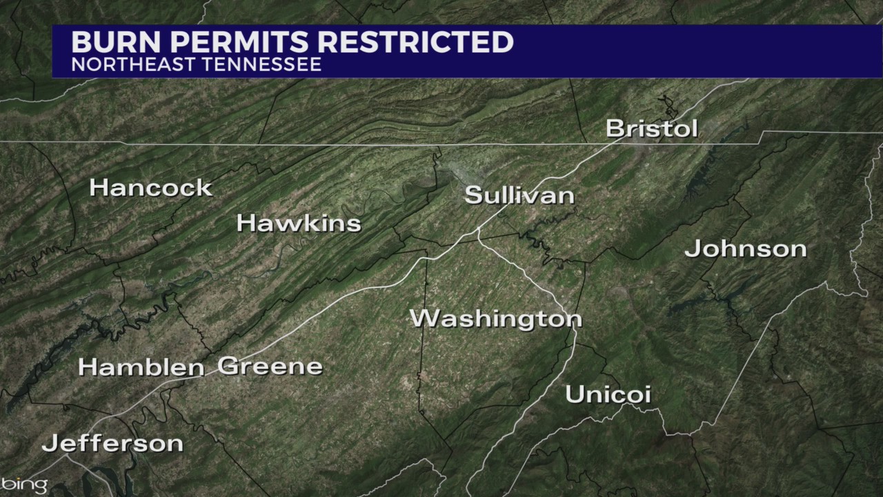 State restricts burn permits in Northeast Tennessee WJHL TriCities