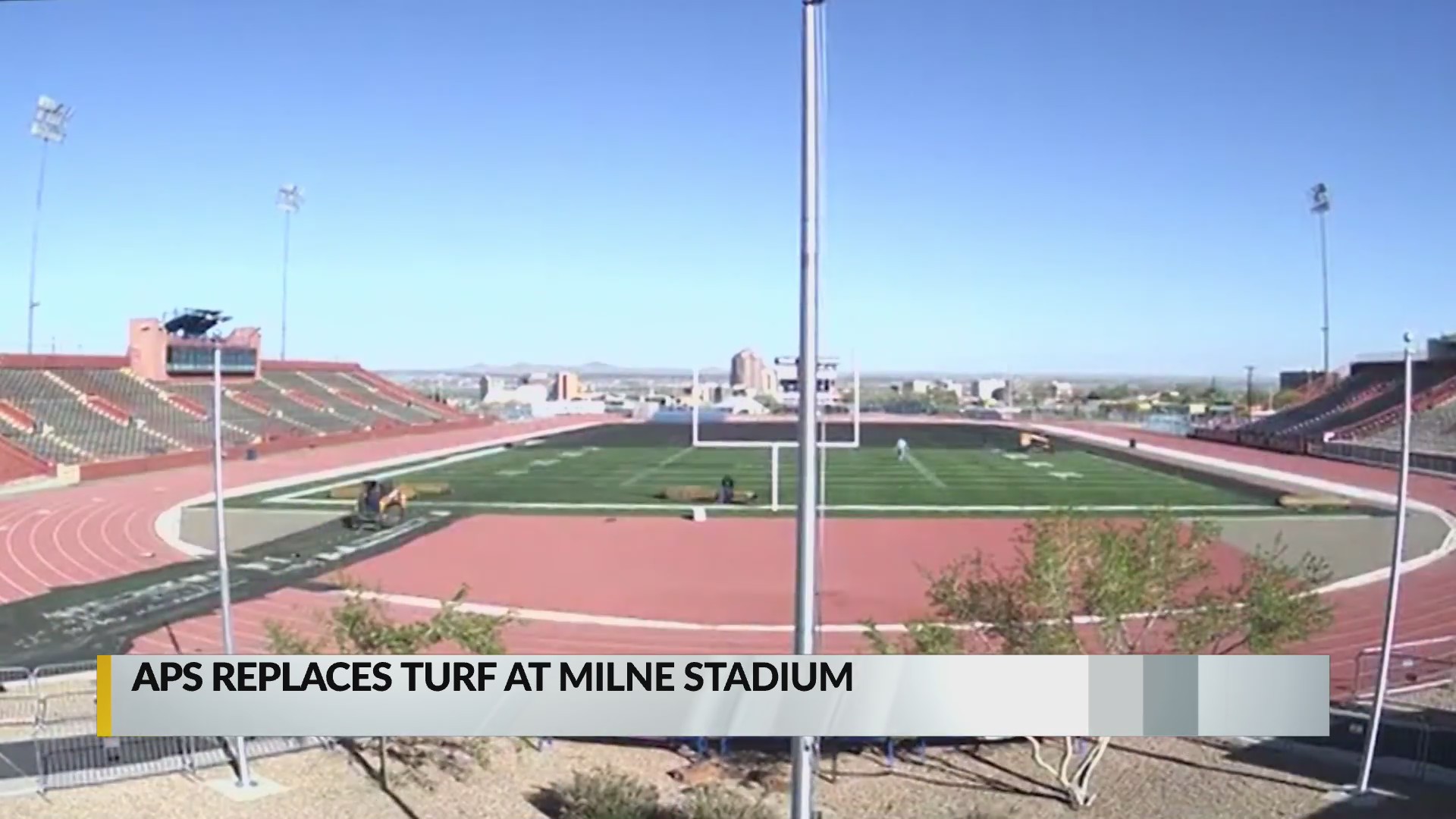 Albuquerque Public Schools release video showing repairs at Milne ...