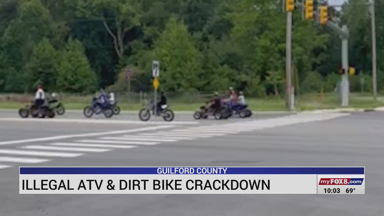 Guilford County authorities cracking down on illegal ATV, dirt bike ...