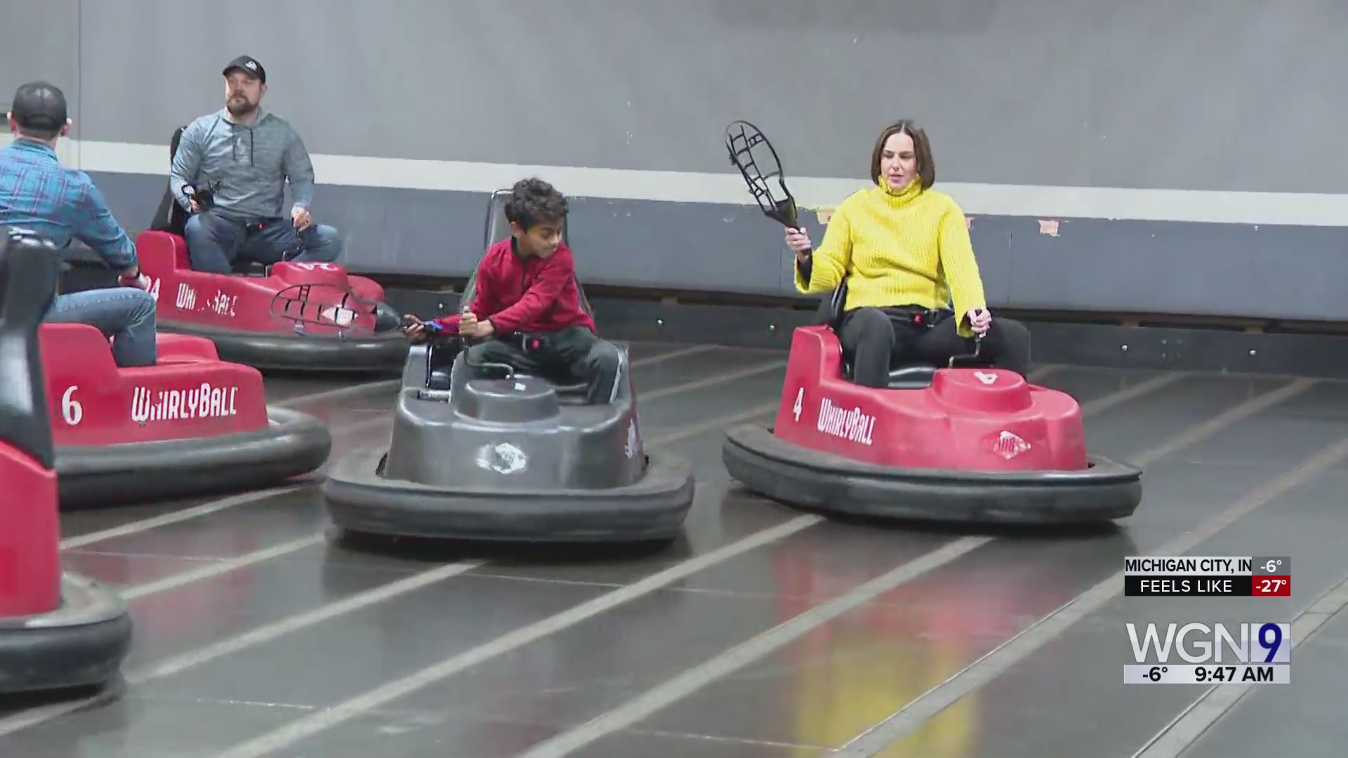 Around Town Whirlyball’s ‘Beat the Brewer’ WGNTV