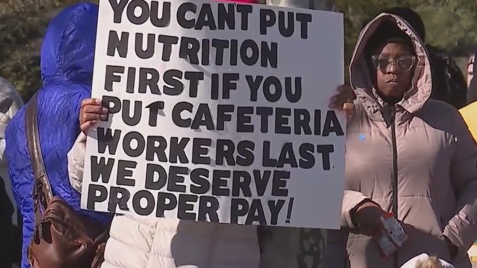 Guilford County Schools nutrition workers continue walkout FOX8 WGHP