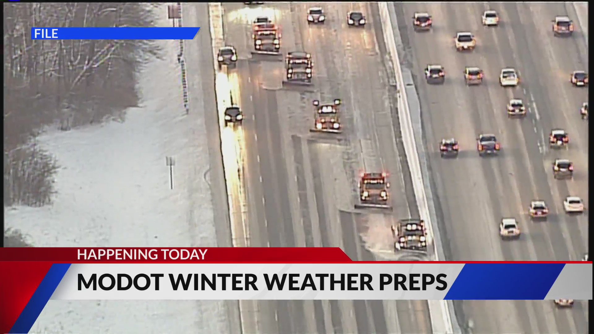 MoDOT winter weather preparations starting Wednesday and Thursday – FOX 2