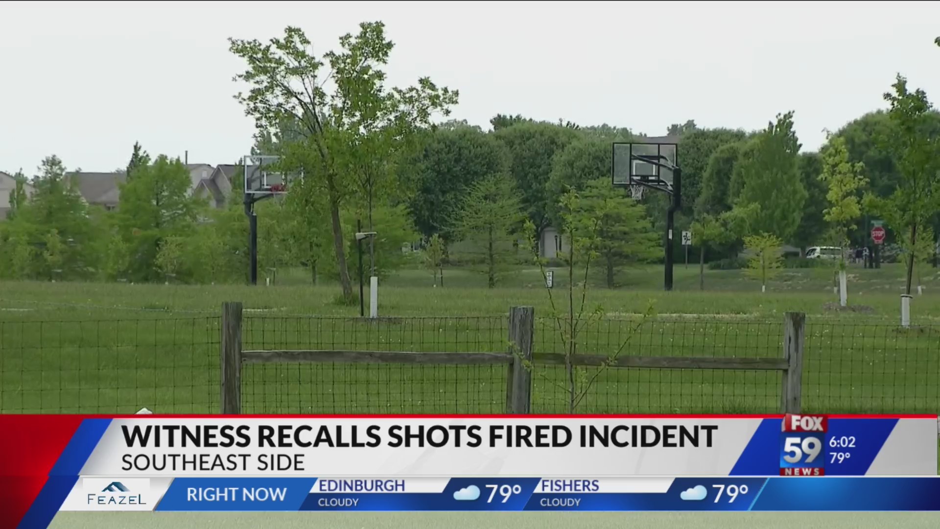 Mother recalls hiding in car as man opens fire in Thompson Park – Fox 59