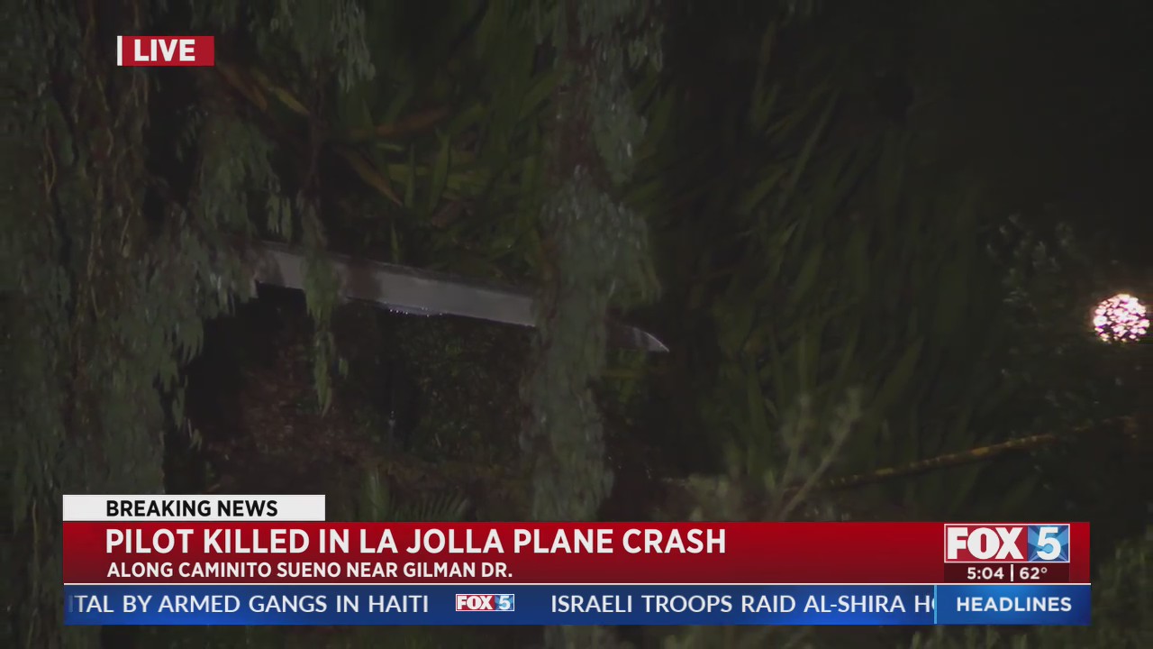 Pilot Killed In La Jolla Plane Crash – FOX 5 San Diego & KUSI News