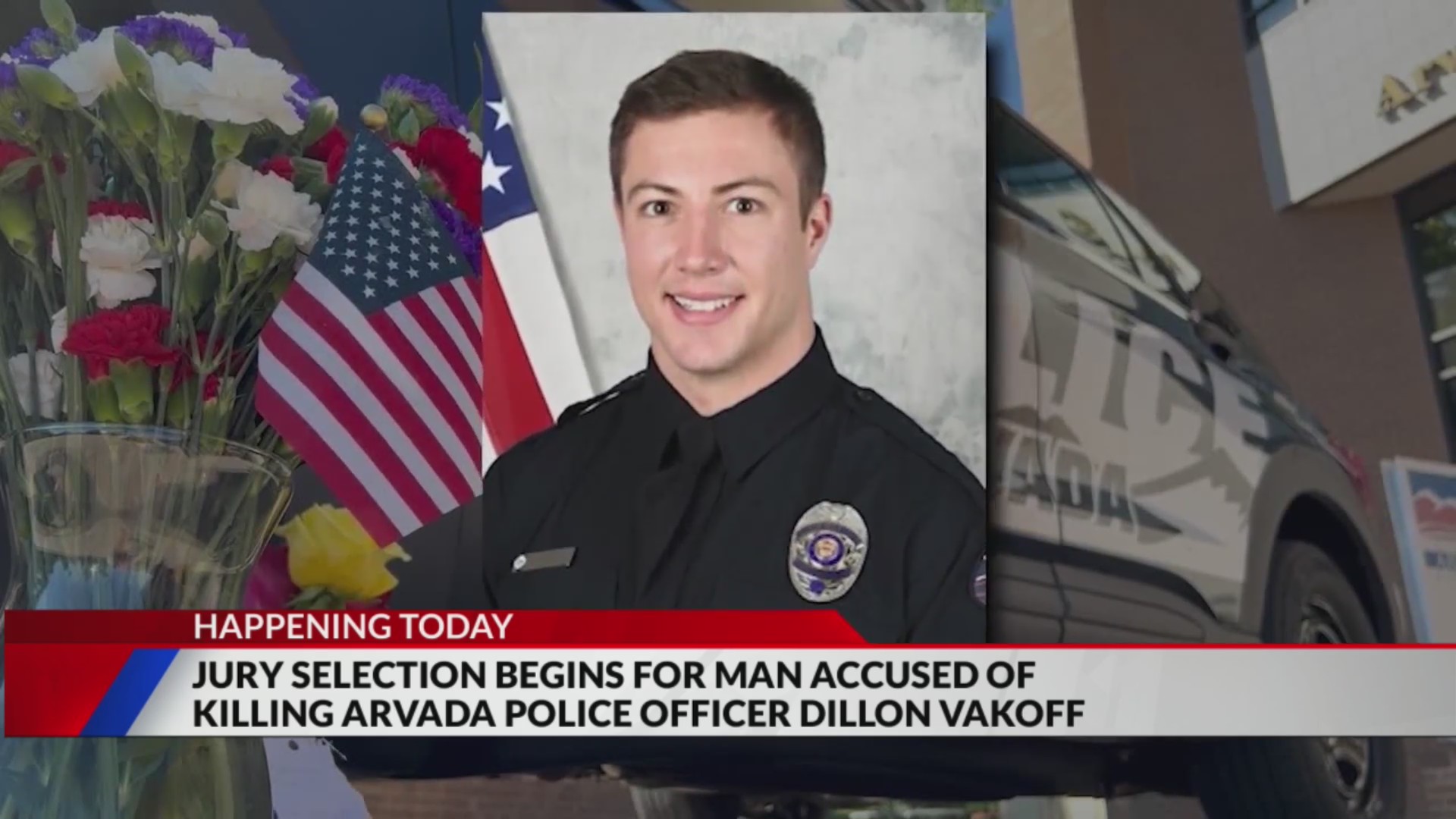 Jury selection begins for man accused of killing Arvada police officer ...