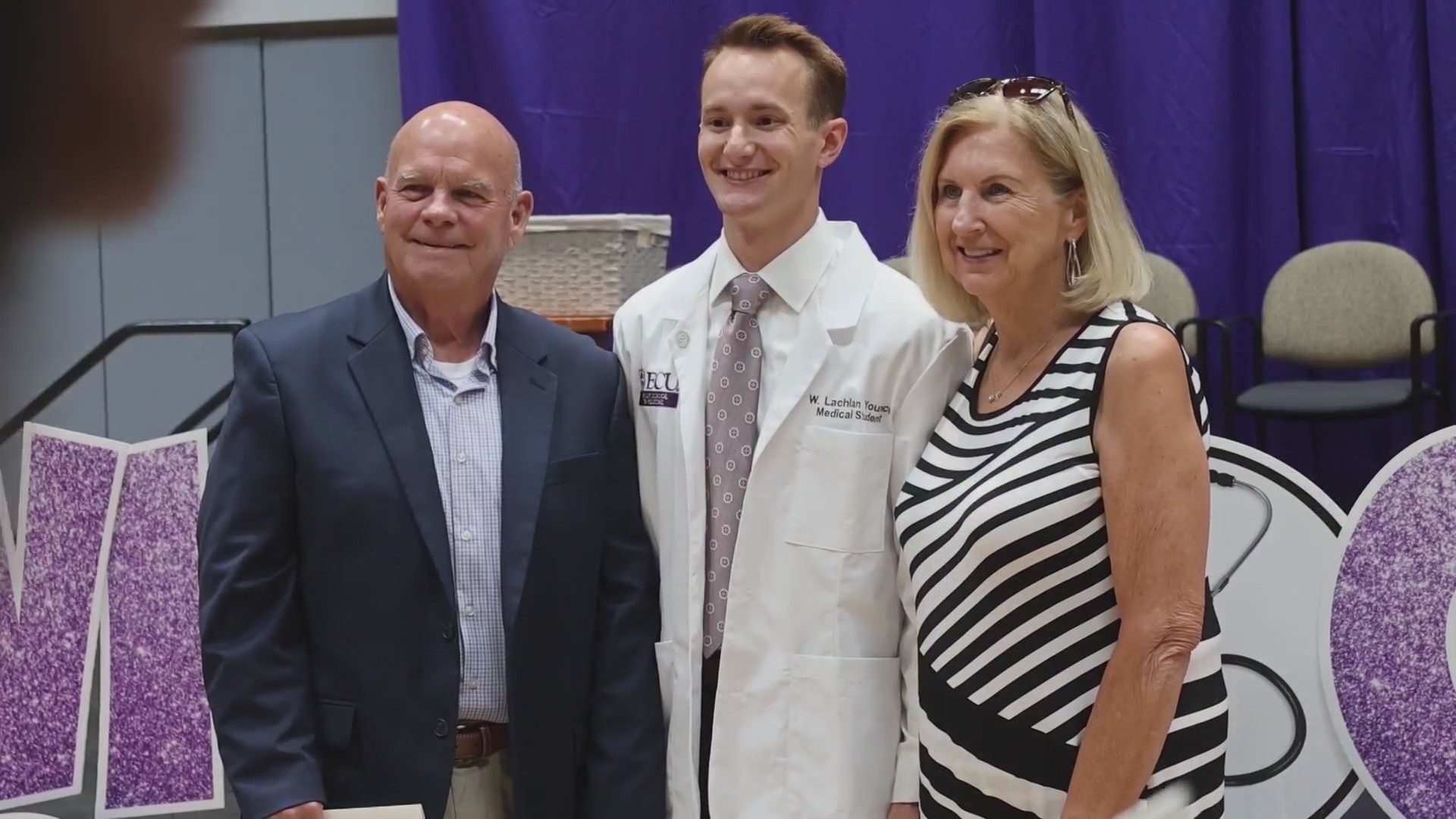 ECU Brody School of Medicine holds annual White Coat Ceremony for new students WNCT