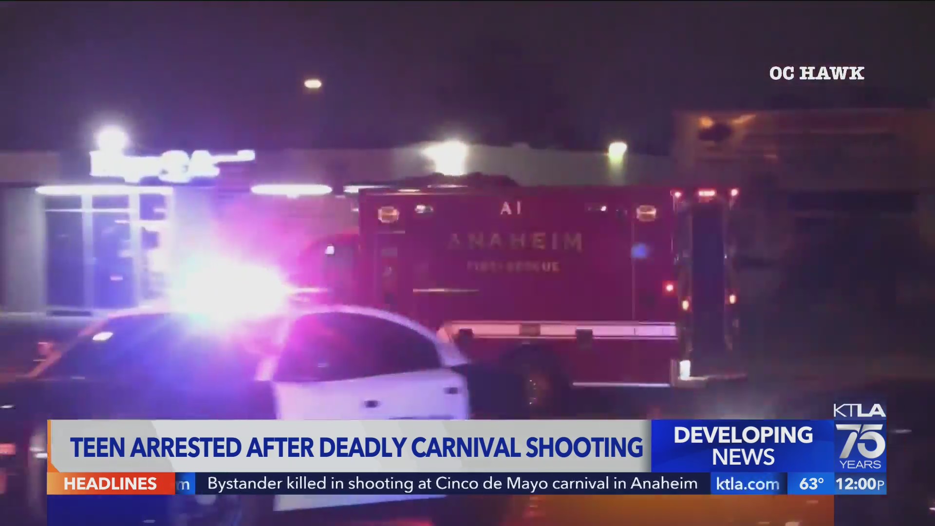 Teen arrested after deadly carnival shooting KTLA