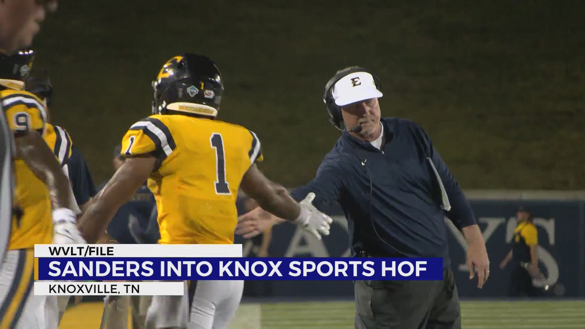 Randy Sanders inducted into Greater Knoxville Sports Hall of Fame