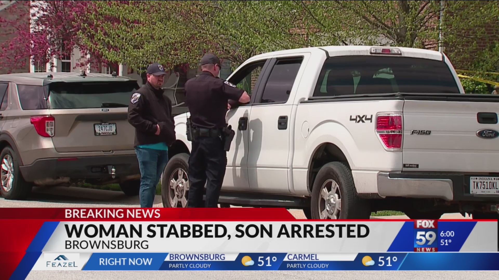 Son arrested after stabbing police say he stabbed mother – Fox 59
