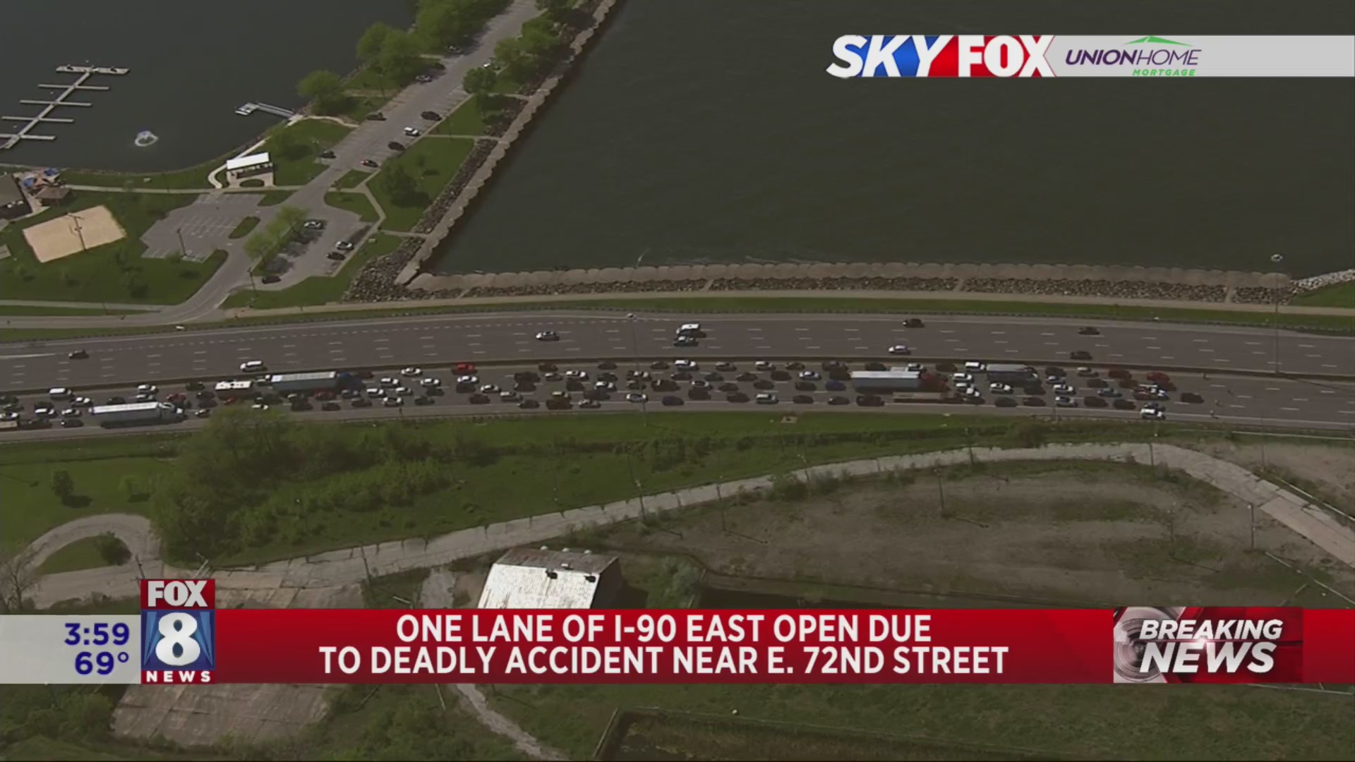 Man hit, killed in I-90 crash – Fox 8 Cleveland WJW