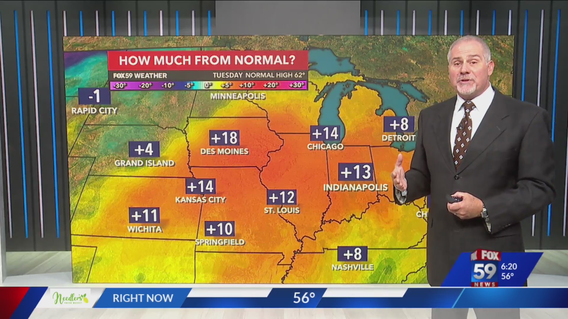 Windy warm up Saturday, pattern change next week – Fox 59