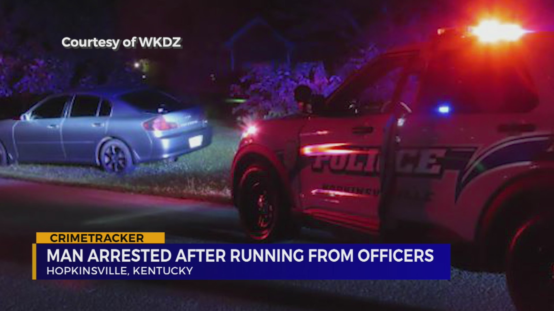 Man arrested after running from officers in Hopkinsville WKRN News 2