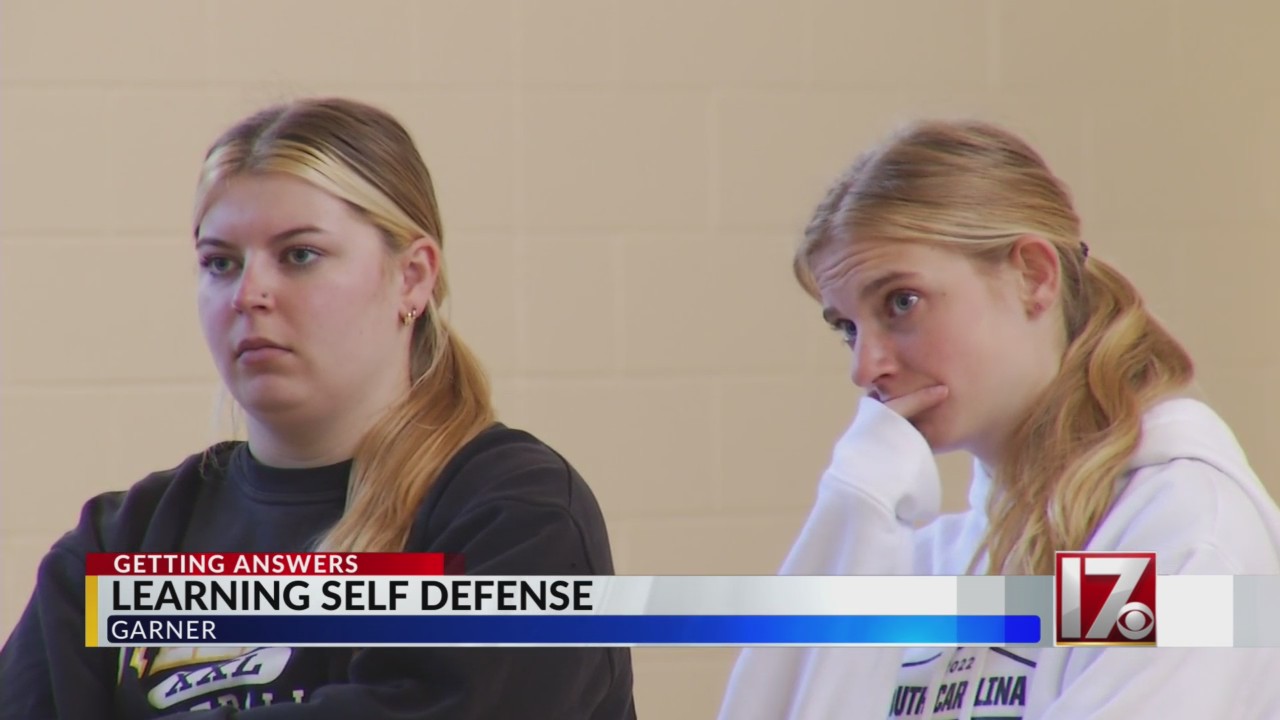 Garner police hold self defense class for women as US crime rates rise