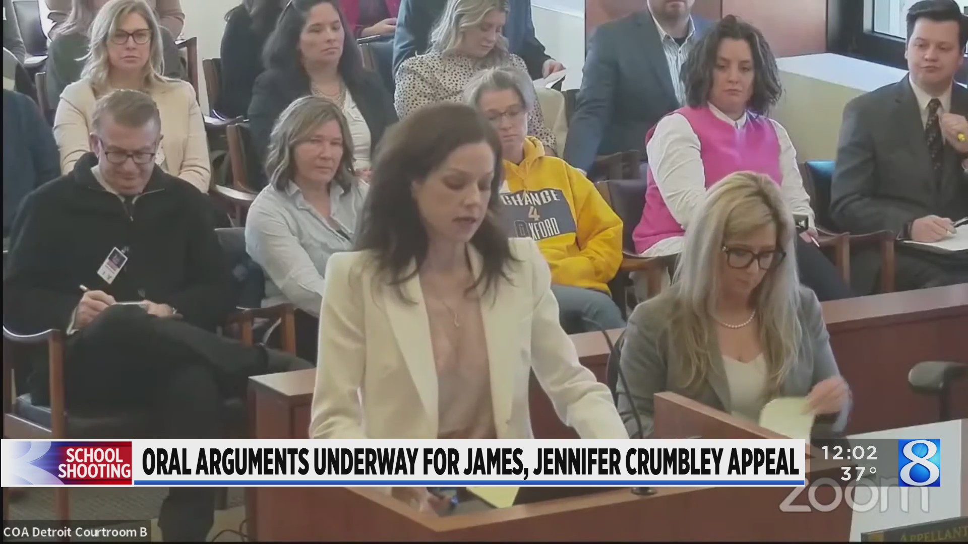 Judges hear Crumbley appeal in Oxford shooting case – WOODTV.com