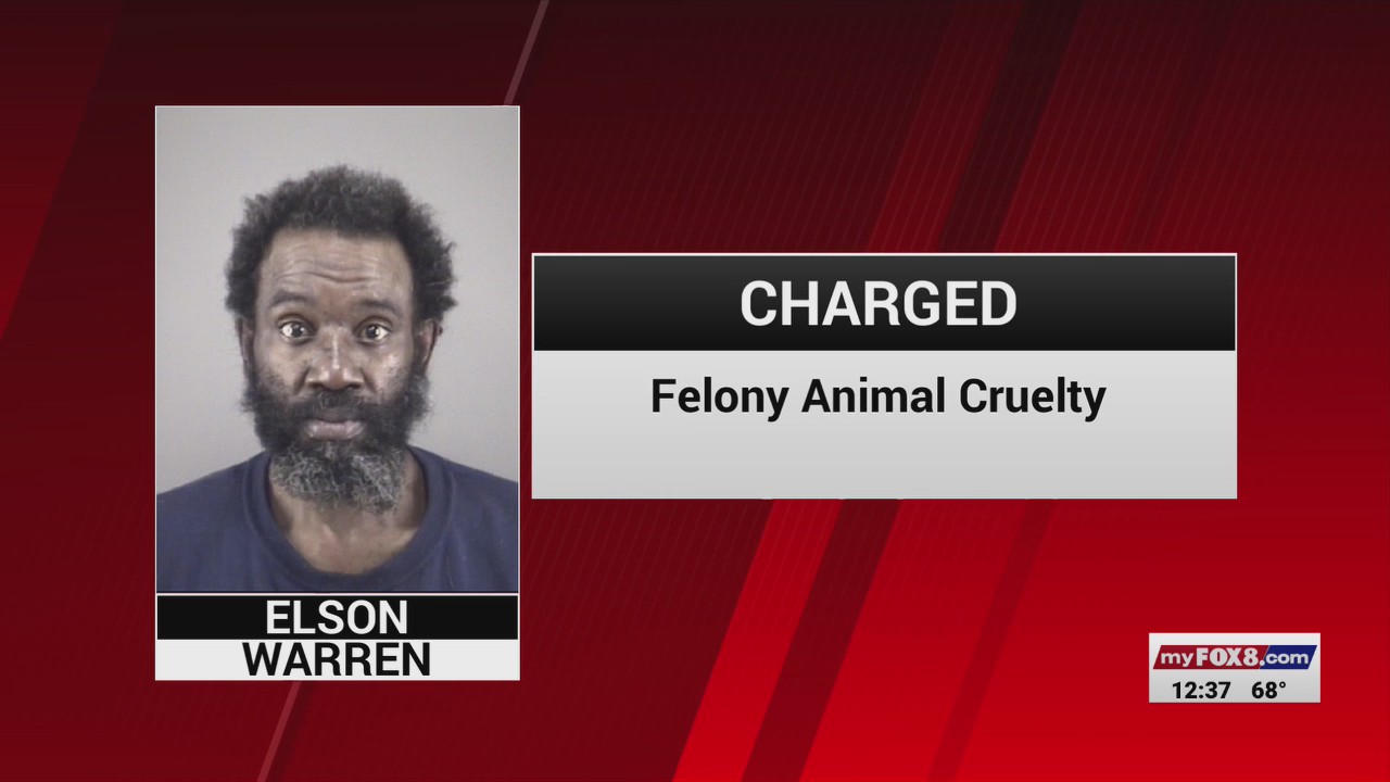 Winston-Salem man charged with animal cruelty, police say – FOX8 WGHP