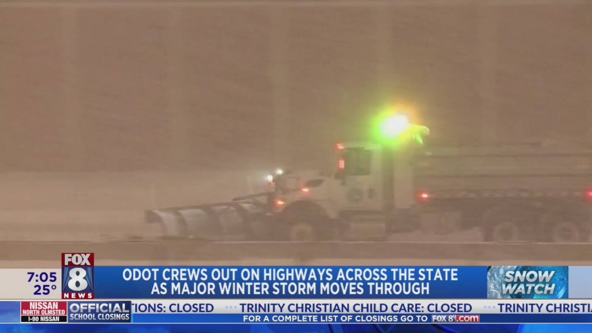 Winter weather moves into NE Ohio – Fox 8 Cleveland WJW
