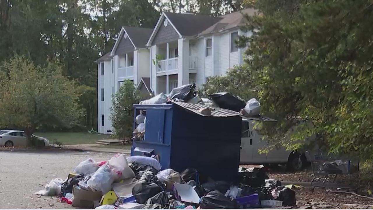 Greensboro residents have concerns about overflowing trash FOX8 WGHP