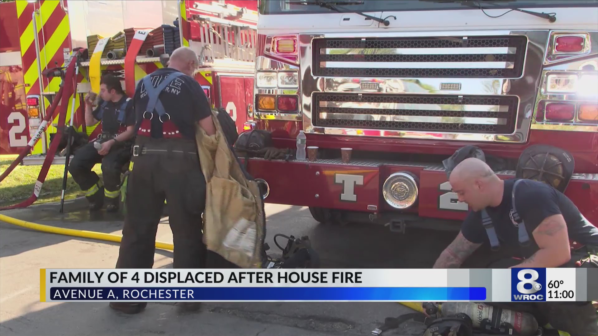 RFD responds to reports of house fire on Avenue C – RochesterFirst