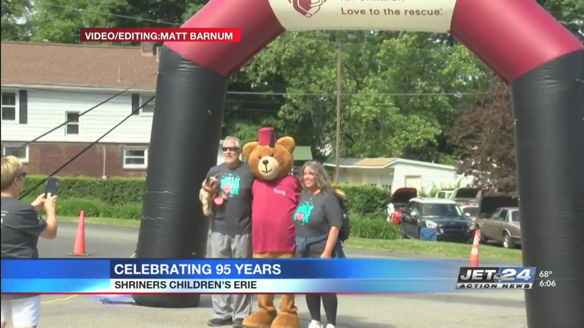 Shriners Hospital celebrates 95 years in Erie