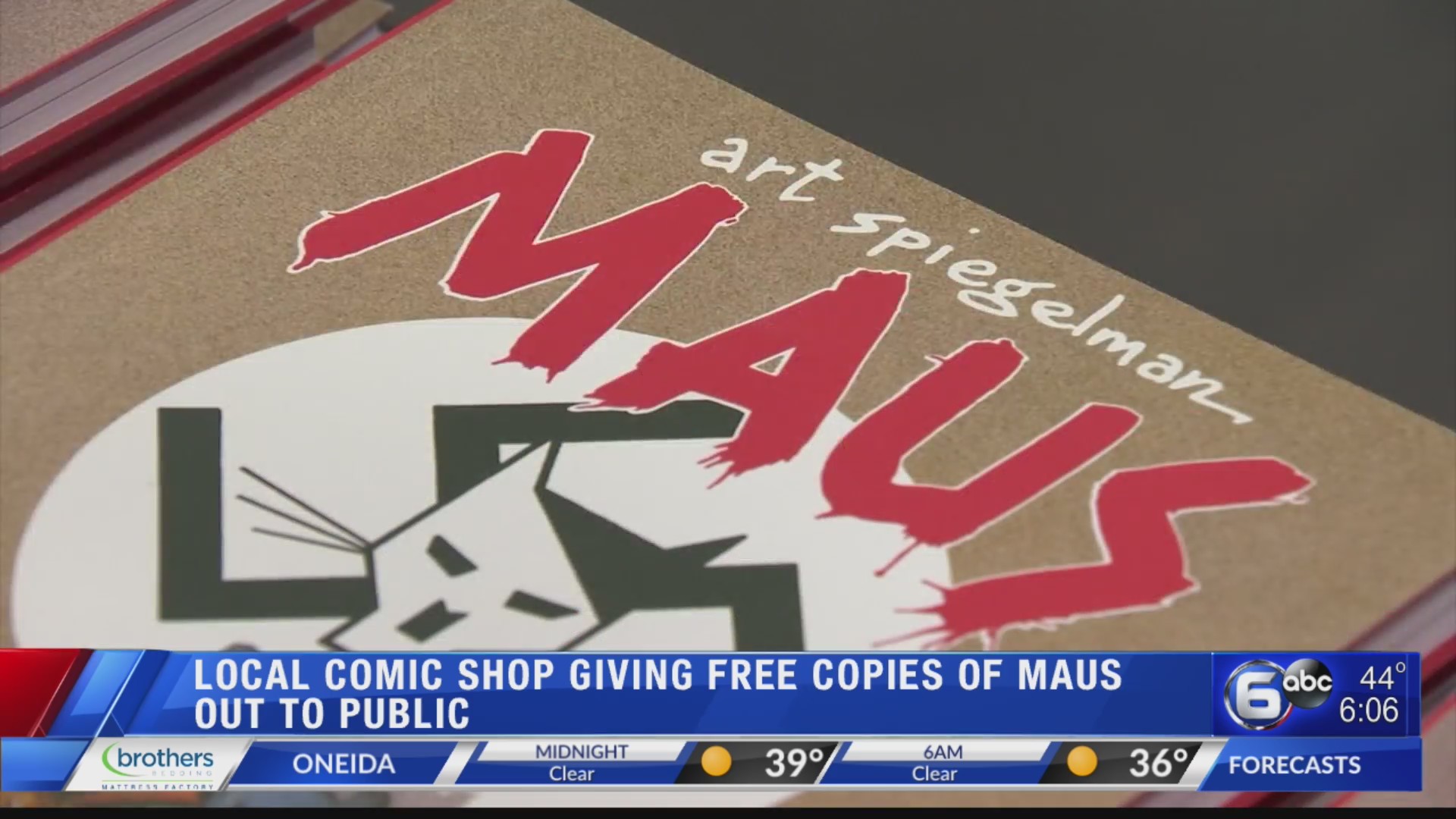 Knoxville comic shop giving free copies of Maus to public WATE 6 On