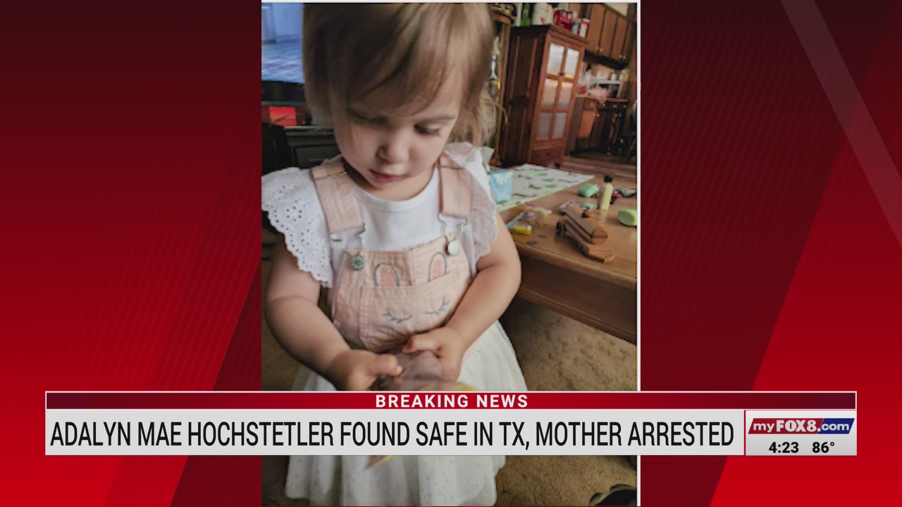 3yearold girl missing from Mint Hill, North Carolina found safe in Texas, mother arrested
