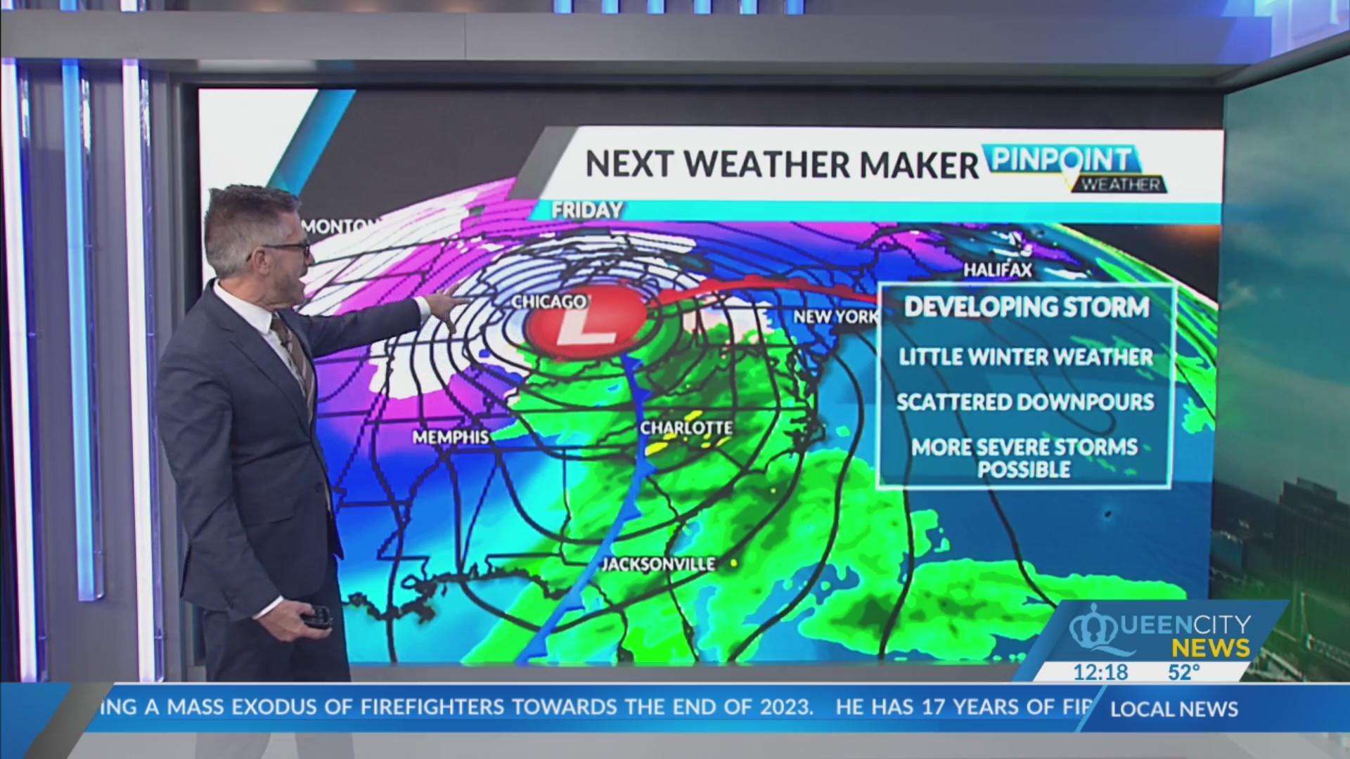 Timeline: Heavy rain, strong wind to move into Charlotte area – Queen ...