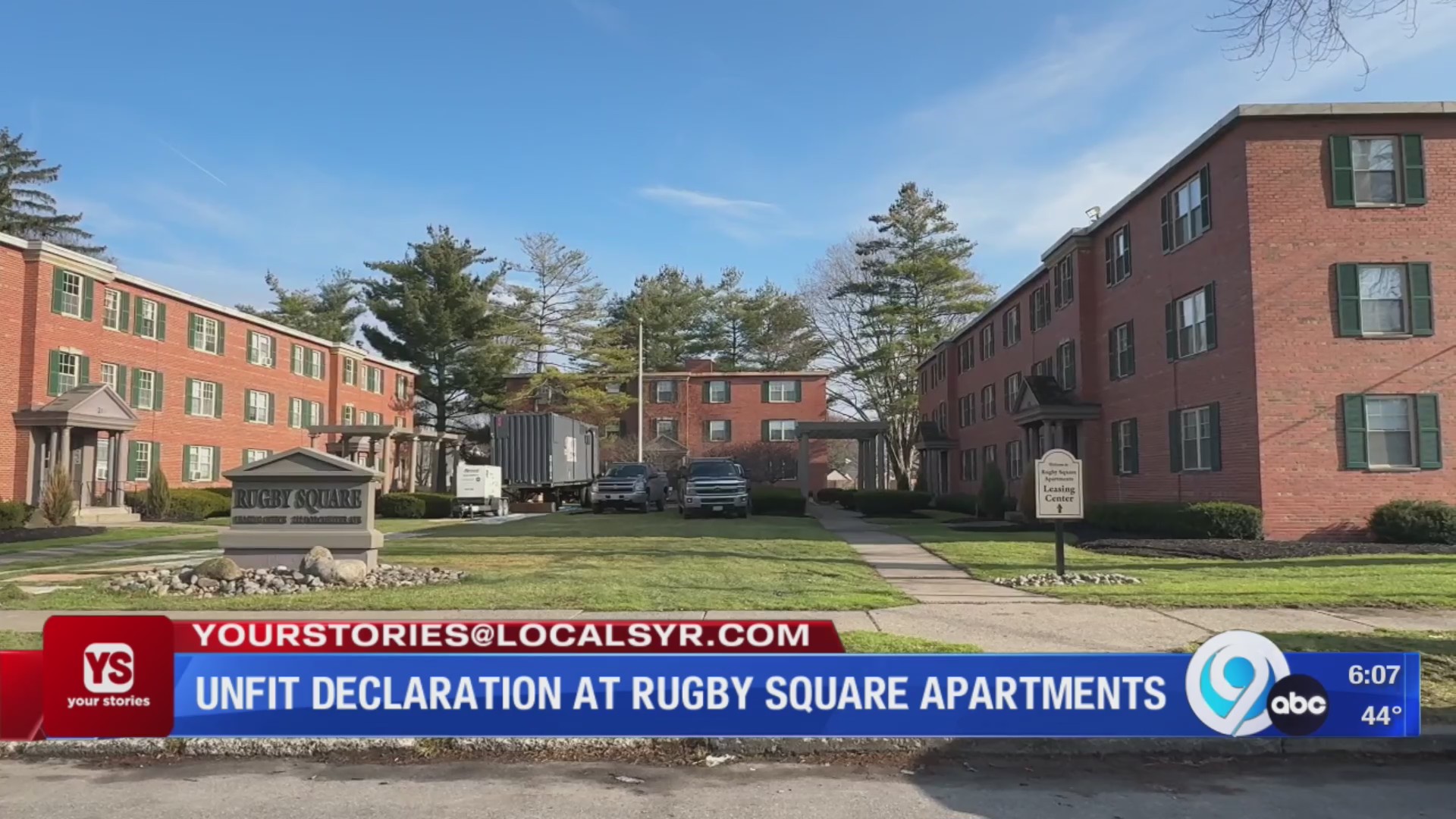 Rugby Square Apartments declared unfit for living WSYR