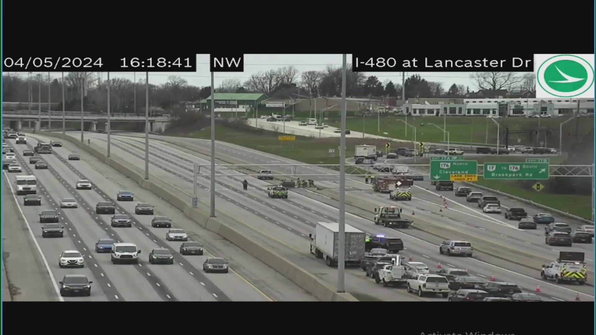 TRAFFIC ALERT: I-480 lanes closed at SR 176 – Fox 8 Cleveland WJW