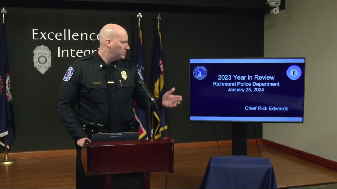 Richmond Police Chief provides 2023 crime data for car thefts ...