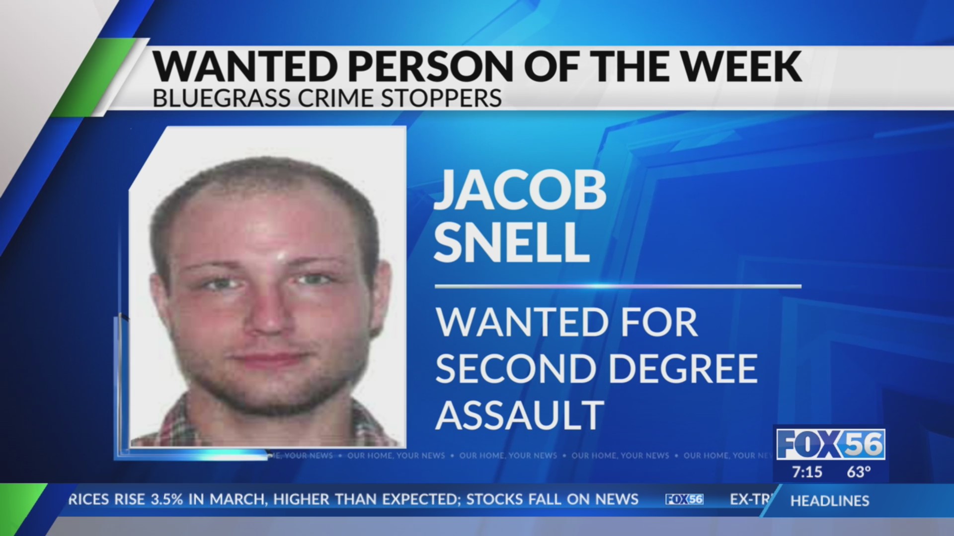 Man at large from Lexington police, wanted for alleged assault – FOX 56 ...