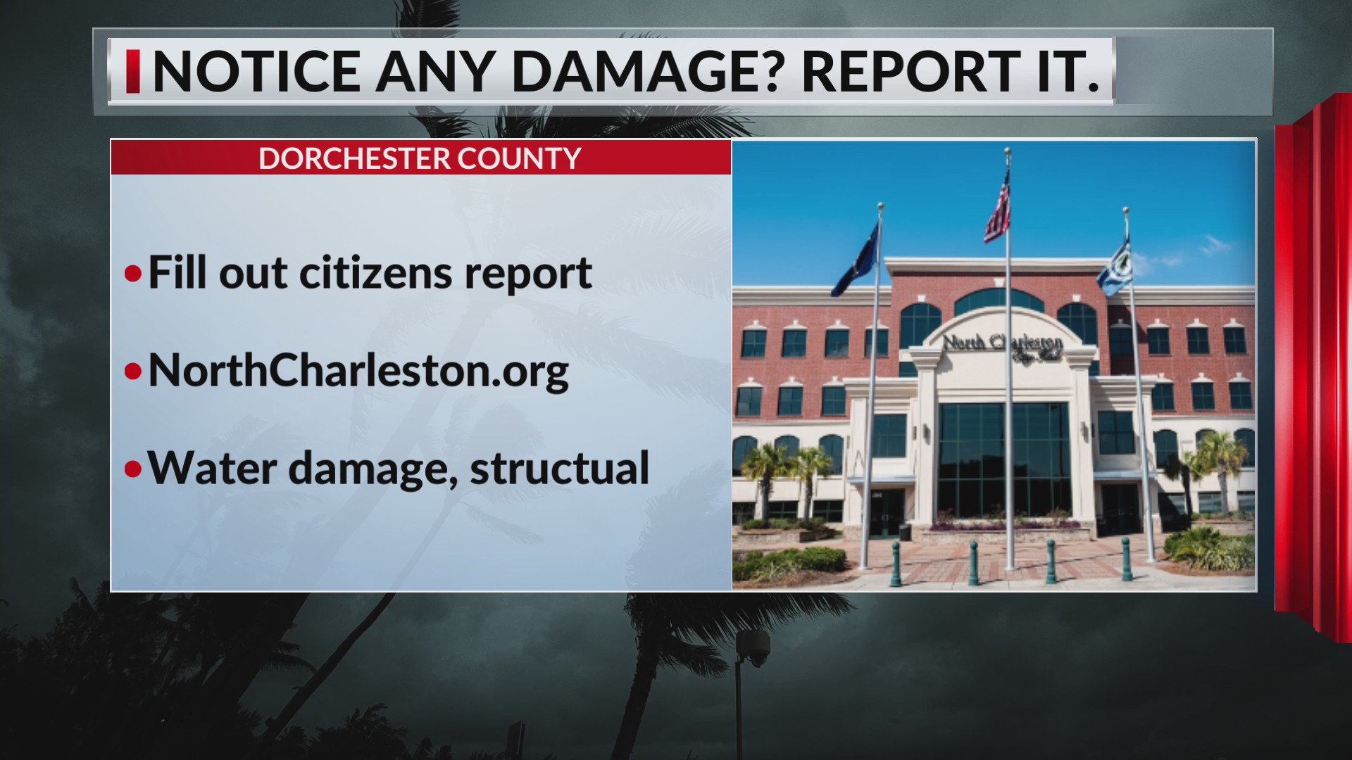 How to report storm damage after Tropical Storm Idalia WCBD News 2