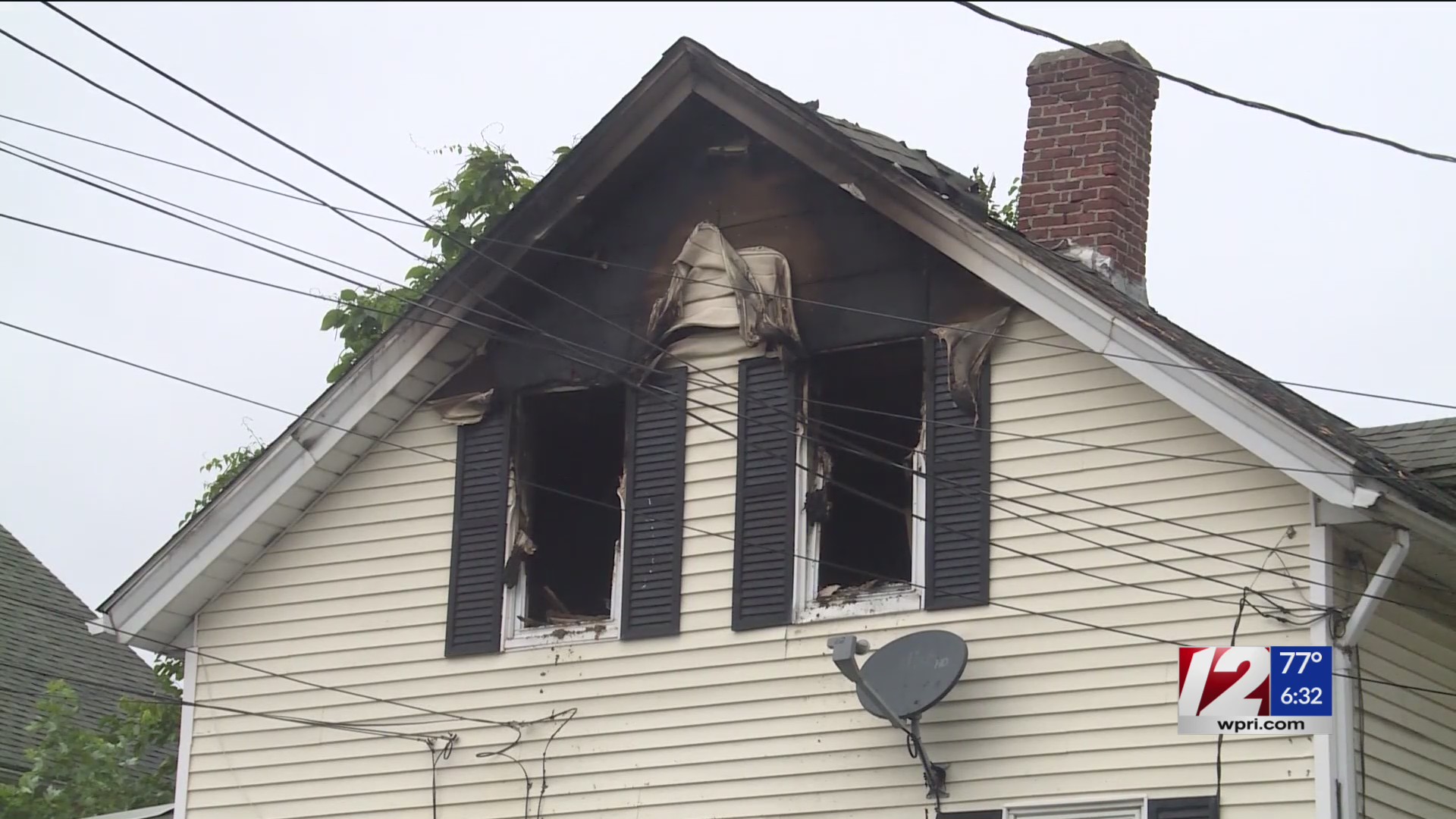 Six people displaced after 3alarm house fire in Providence