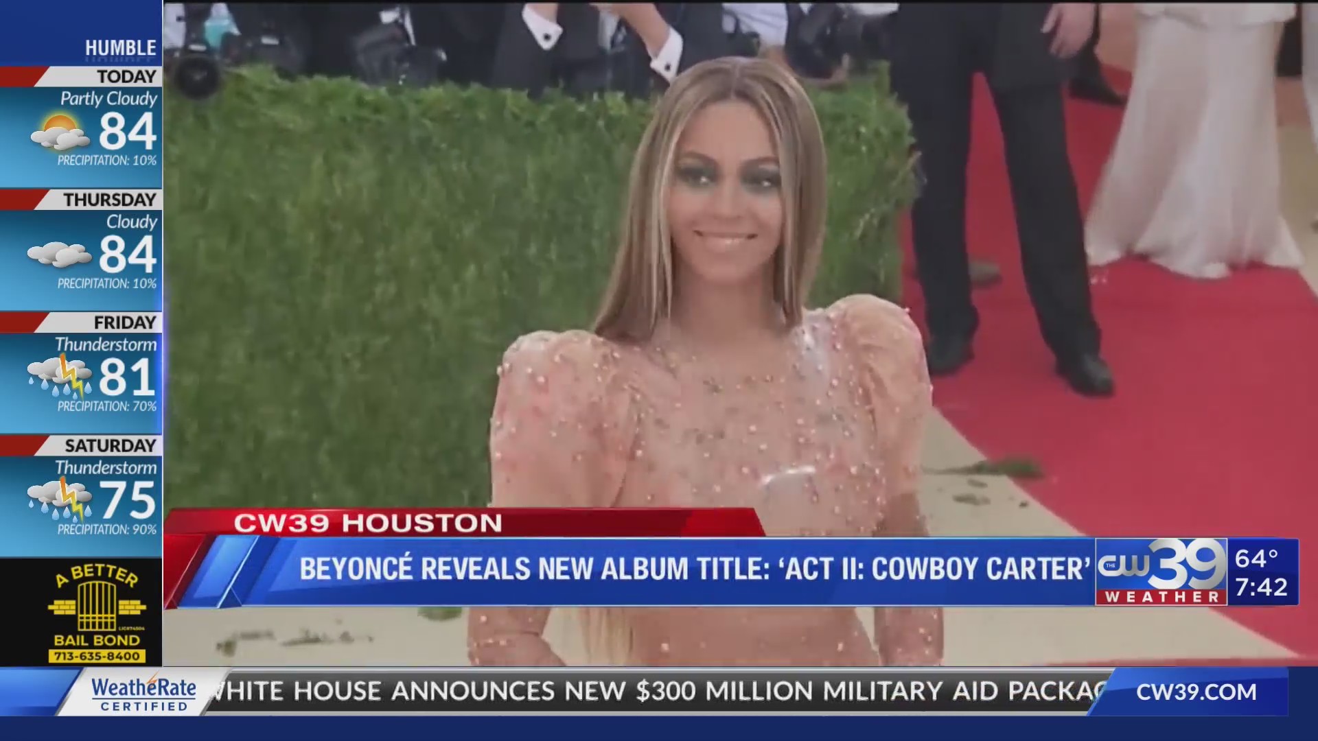 Beyoncé reveals new album title: ‘Act II: Cowboy Carter’ | CW39 HOUSTON ...