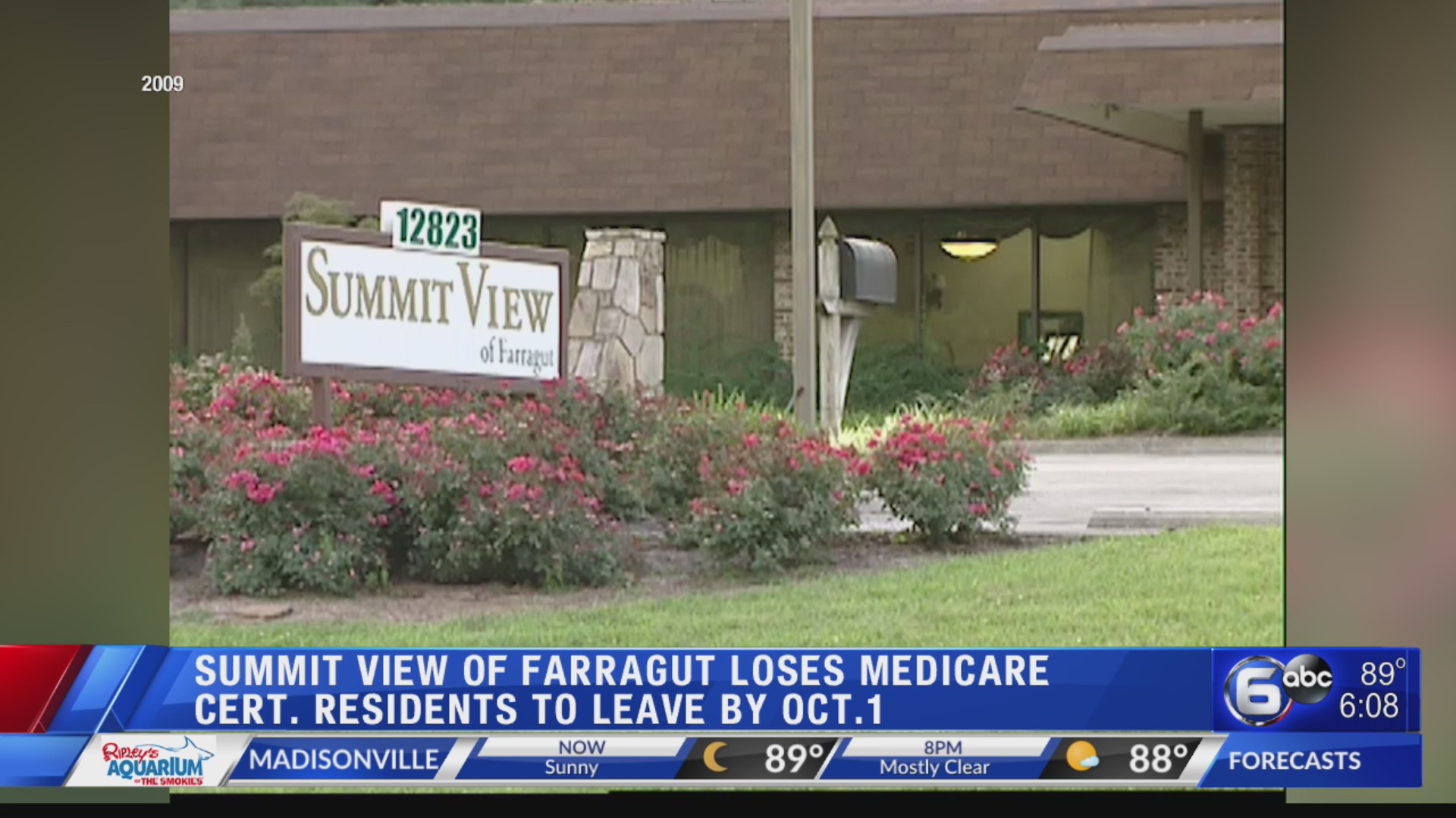 Summit View of Farragut loses Medicare Certification WATE 6 On Your Side