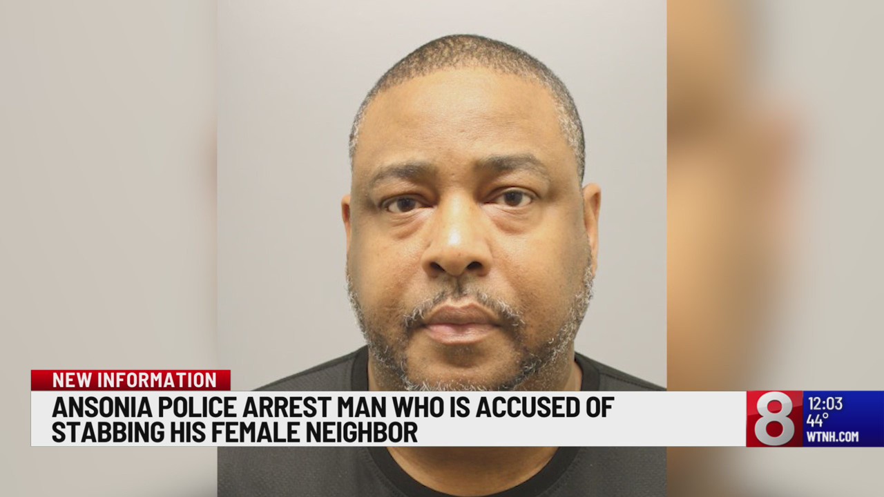 Man accused of stabbing female neighbor in Ansonia – WTNH.com