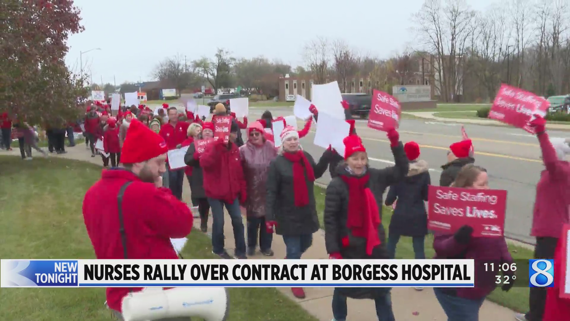 Union nurses at Ascension Borgess rally for better contract – WOODTV.com