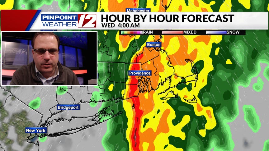 SEVERE WEATHER ALERT: Intense Rain and Wind Early This Morning – WPRI.com