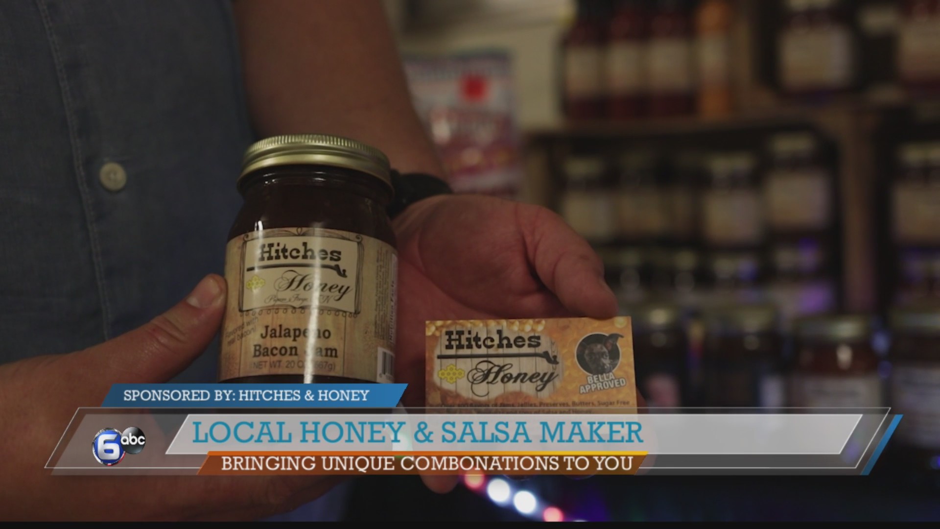 Honey and salsa maker at Hitches & Honey WATE 6 On Your Side