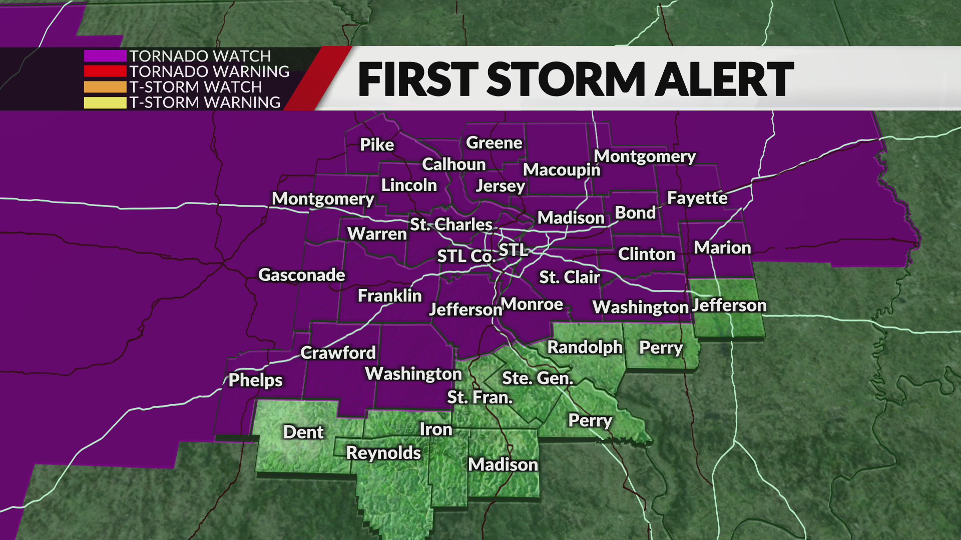 Forecast: Rounds of severe weather Monday near St. Louis – FOX 2