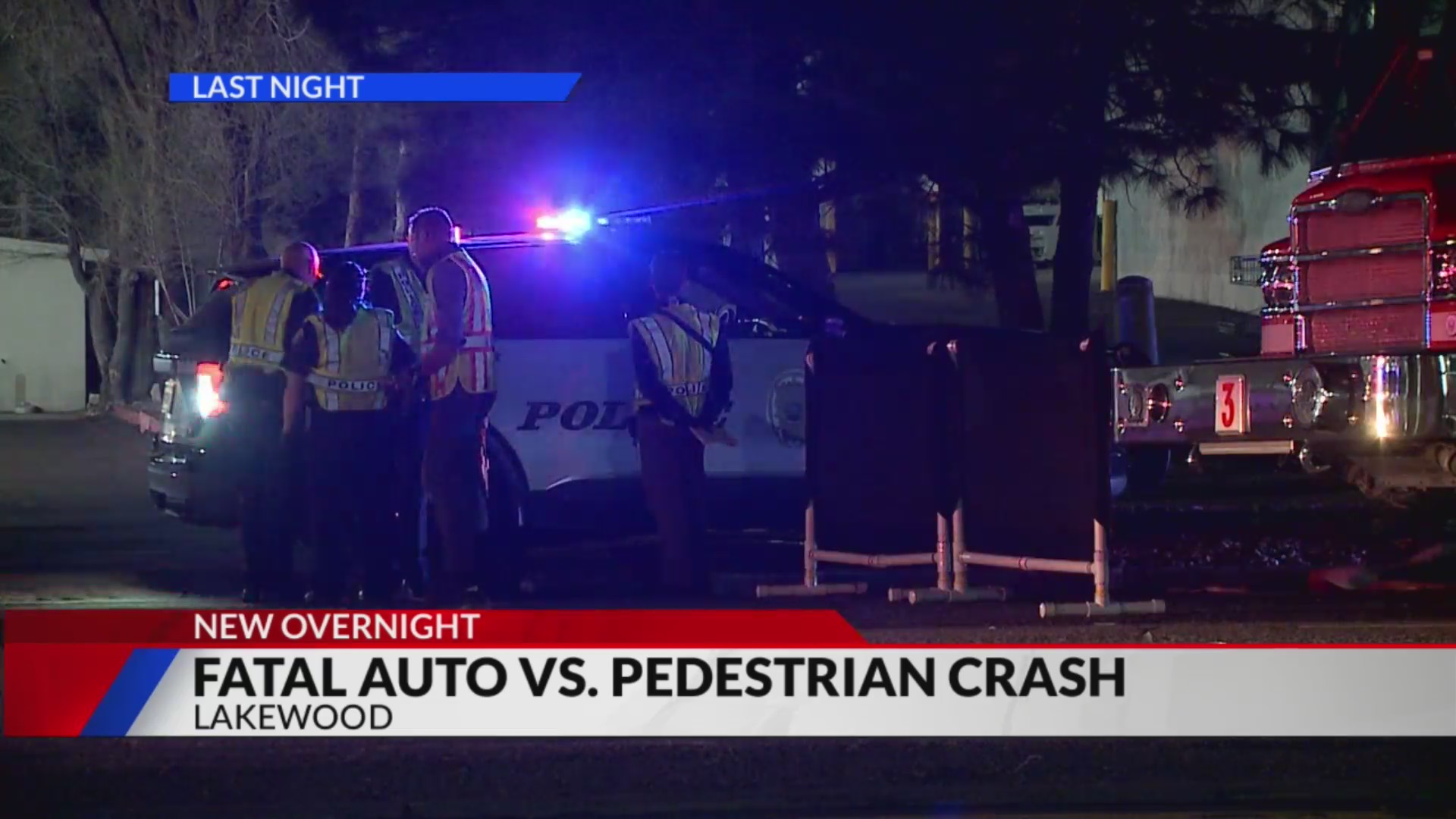 Pedestrian killed in Lakewood crash – FOX31 Denver