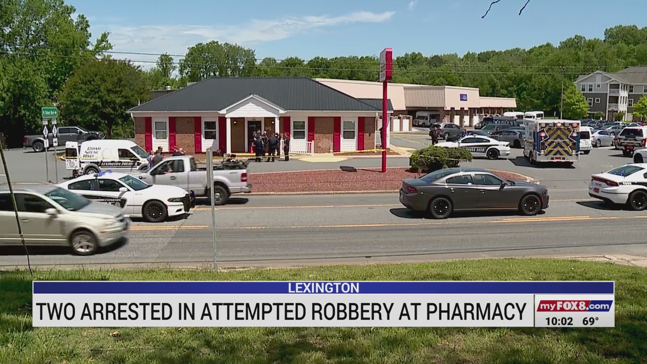 2 arrested after attempted pharmacy robbery in Lexington – FOX8 WGHP