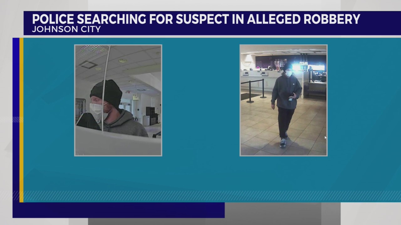 Johnson City police release photos of bank robbery suspect – WJHL | Tri ...